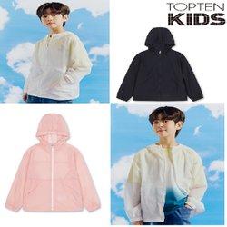 25년 SS(공용) 초경량 바람막이 (ECO 발수) MKF2JJ3011/브랜드(탑텐키즈)