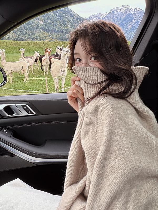 슬로우앤드 [단독] [🤍데일리템] ONLYSLOW. 미니멀&모던 히든단작 니트집업 - 4 color