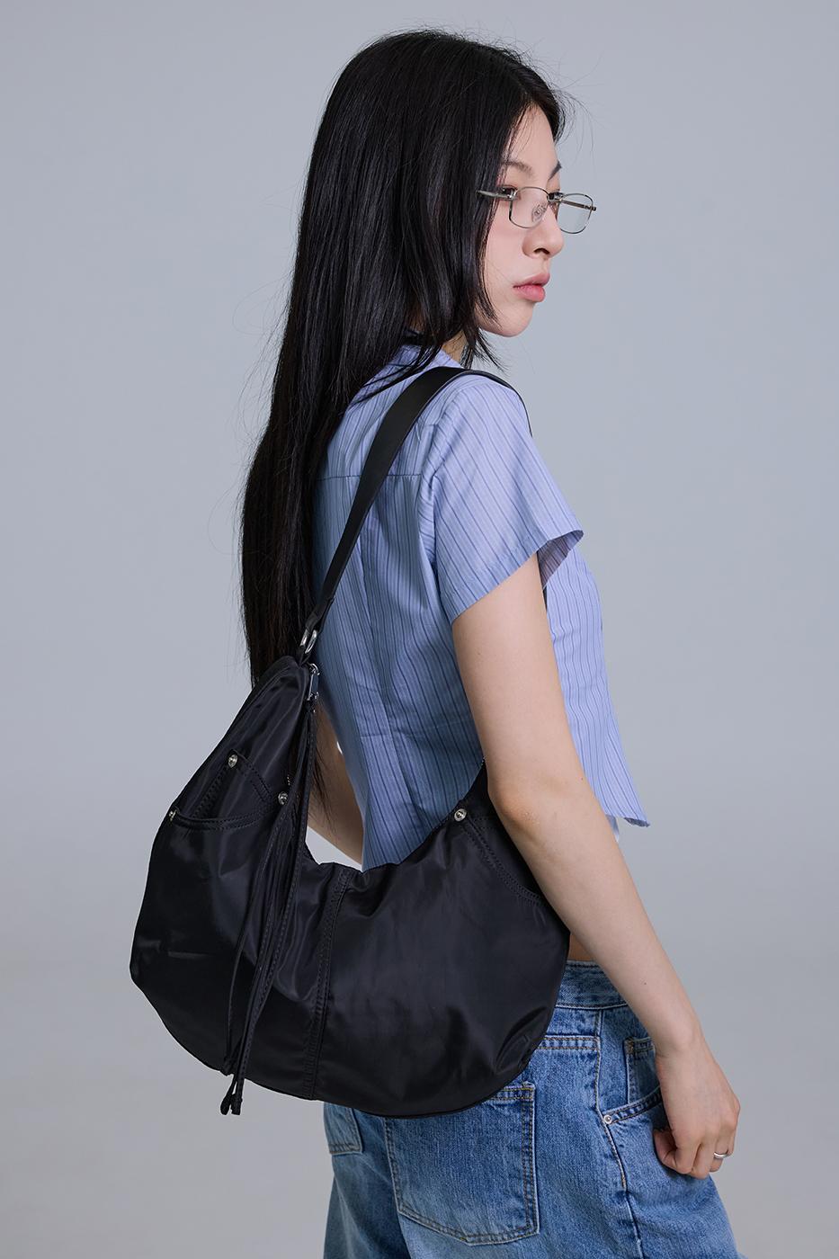 롯드 포켓 숄더 백
