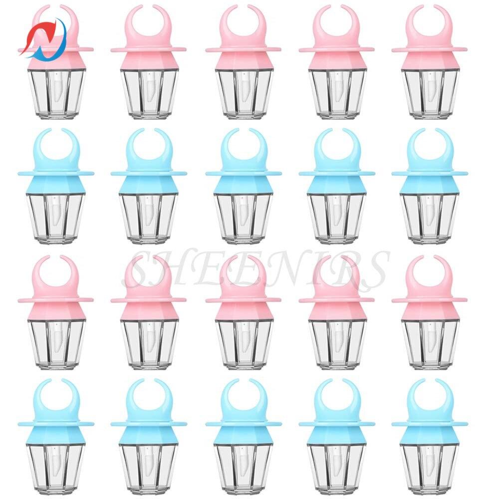 20/30/50 개 8ml 다이아몬드 반지 모양 빈 립글로스 튜브 젖병 립글로스 용기 립 글레이즈 튜브 완드 립 오일 바이알 포함