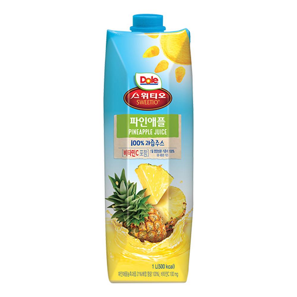 돌 스위티오 파인애플 쥬스 1000ml