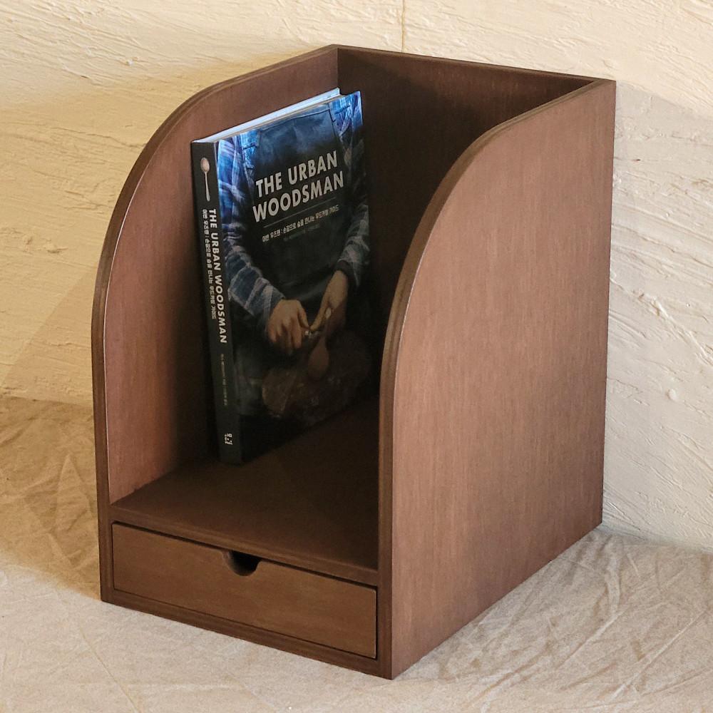 [SOIRO] Drawer + Bookshelf Wood _ 서랍 + 책꽂이 우드