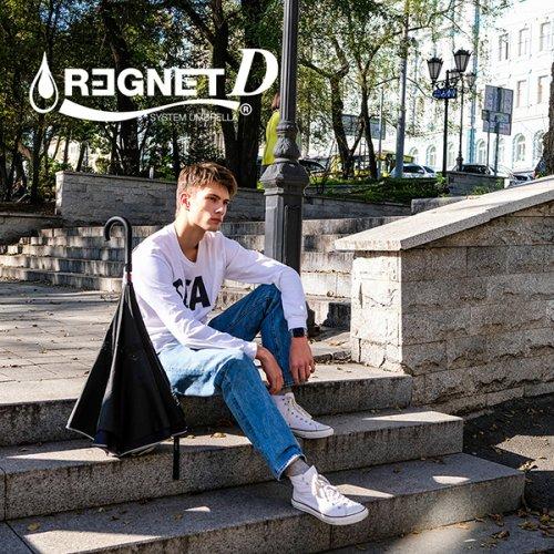 친환경 접을때 자동 거꾸로 우산 D