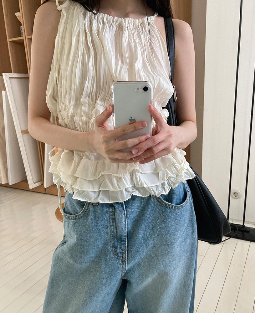 메이비베이비 Mitty Blouse Top (2colors) (예약주문 6/9이후 순차발송)