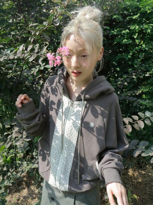 SOFT CENTERLINE HOODIE ZIP UP BROWN