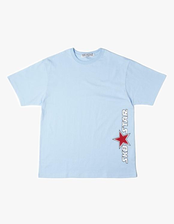 SK8 Star S/S Tee - Light Blue