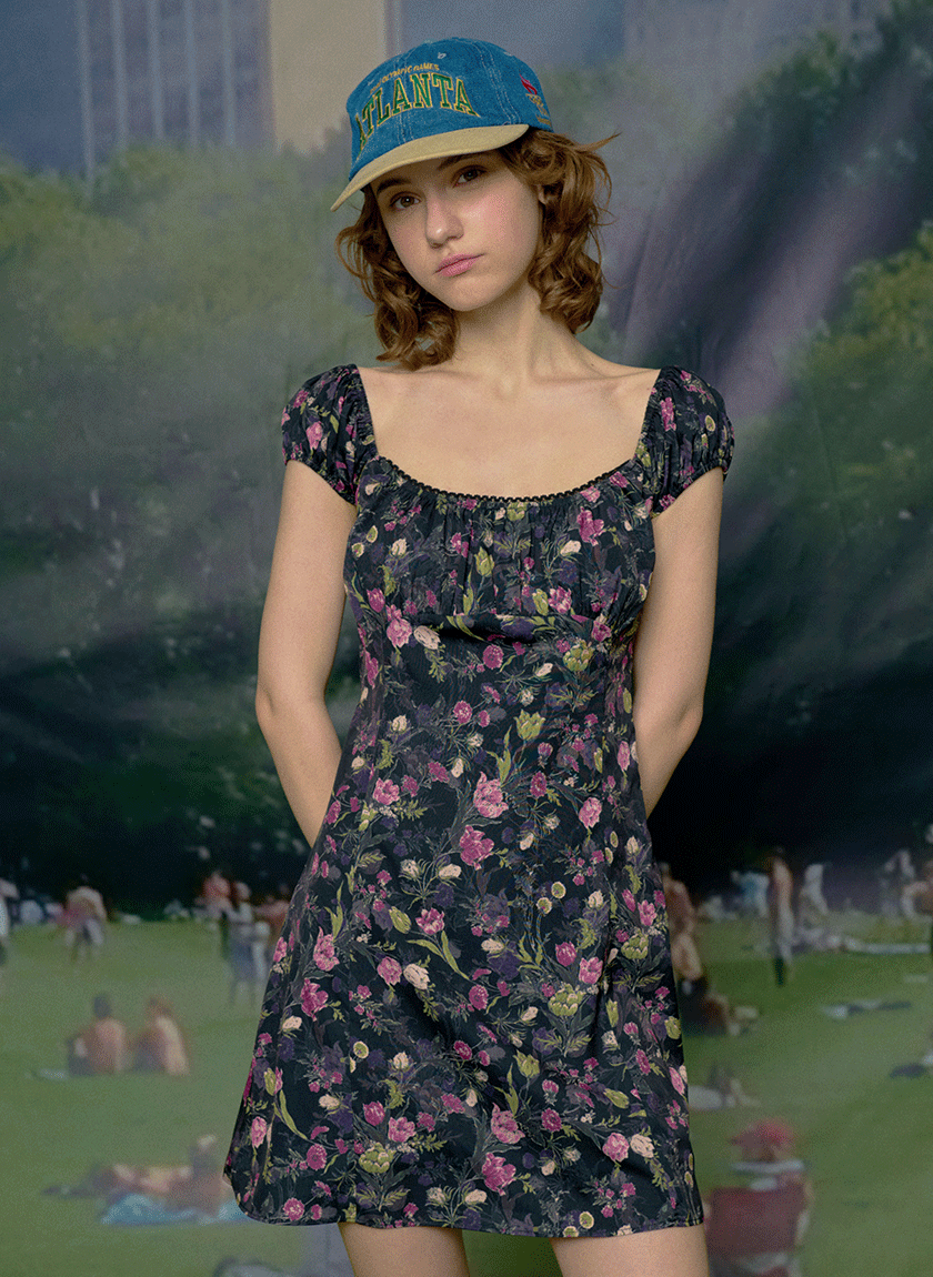 [2차] Urban Dream Mini Dress (Black)