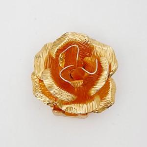 1960년대 오스트리아 골든 로즈 스카프 클립