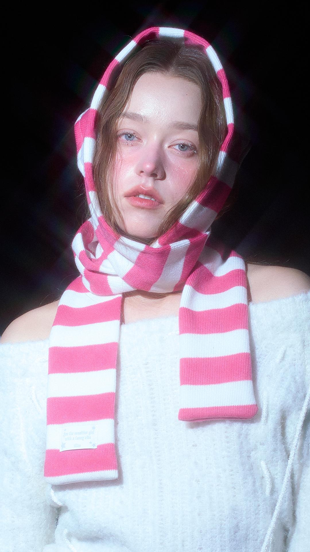 PINKSTRIPEKERCHIEFMUFFLER