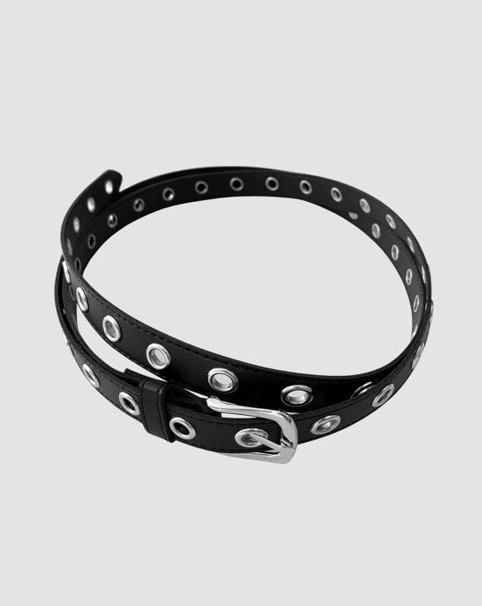 슬림 맥시 롱 아일렛 벨트