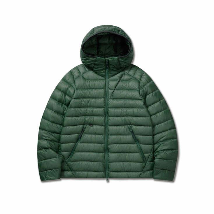 W) 뮤어(MUIR) 경량 구스다운 후드자켓 GREEN
