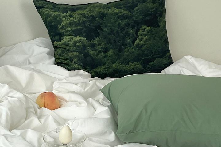 블루밍 순면 포토 베개커버 / 포레스트 (50x70)