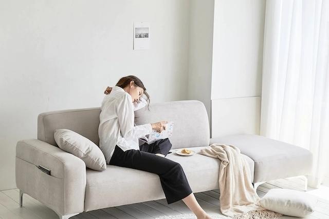 [10%쿠폰] POL 아쿠아텍스 3인소파 2colors(스툴무료증정)