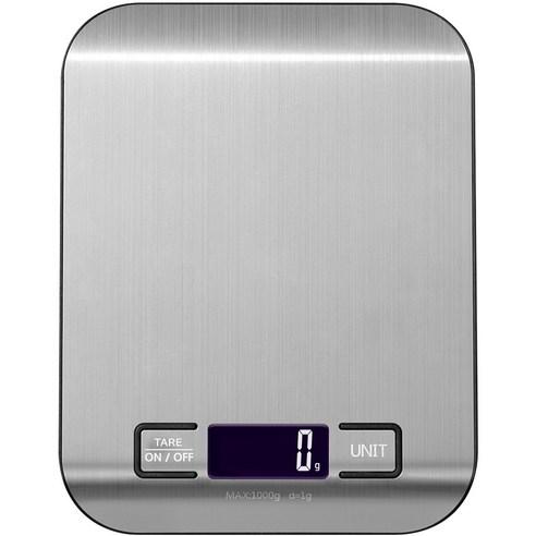 홈플래닛 스테인레스 디지털 백라이팅 주방저울 1kg - 조리보조도구 | 쿠팡