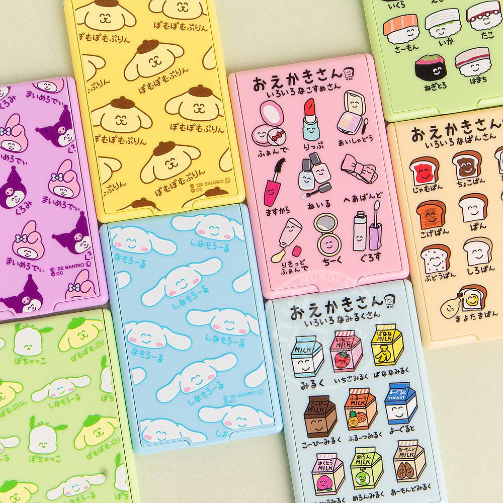 [오쿠타니] 콤팩트 접이식 손거울 산리오X오에카키상