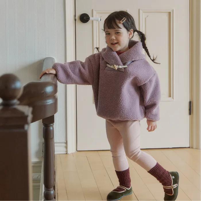 테디 풀오버 - 퍼플