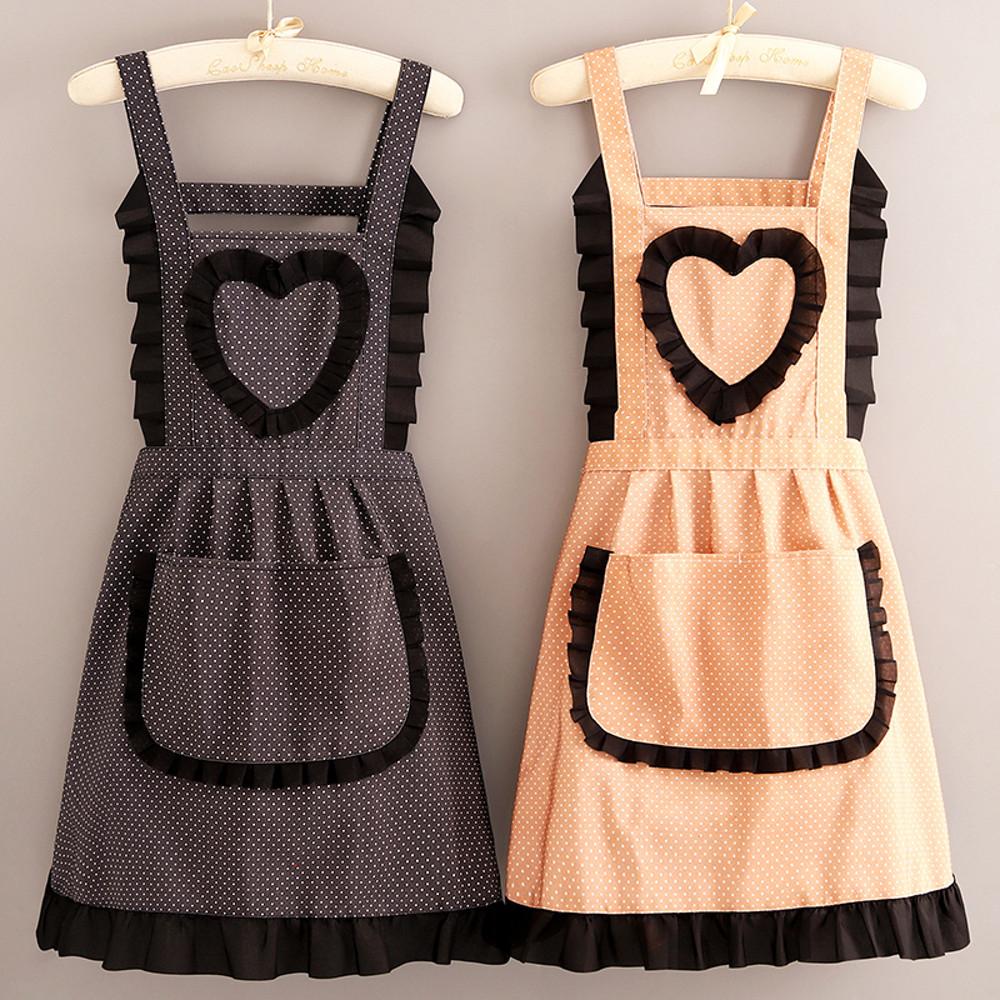 메이드 앞치마 핸드 모던 카페 바리스타 업소용