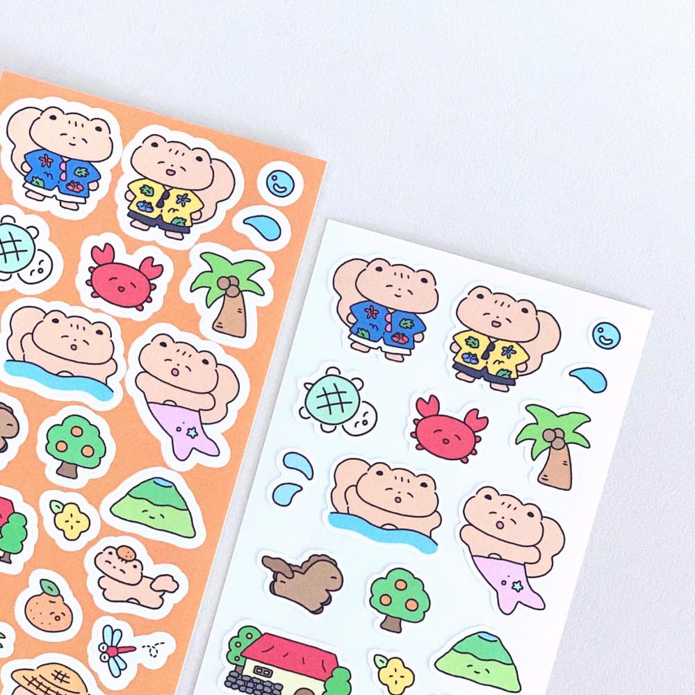 [포포숲] 큰여름날 스티커