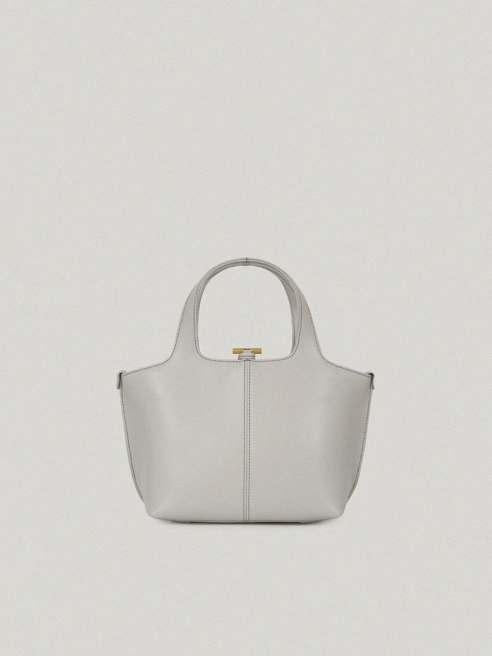 Panier Petit Bag / Misty White
