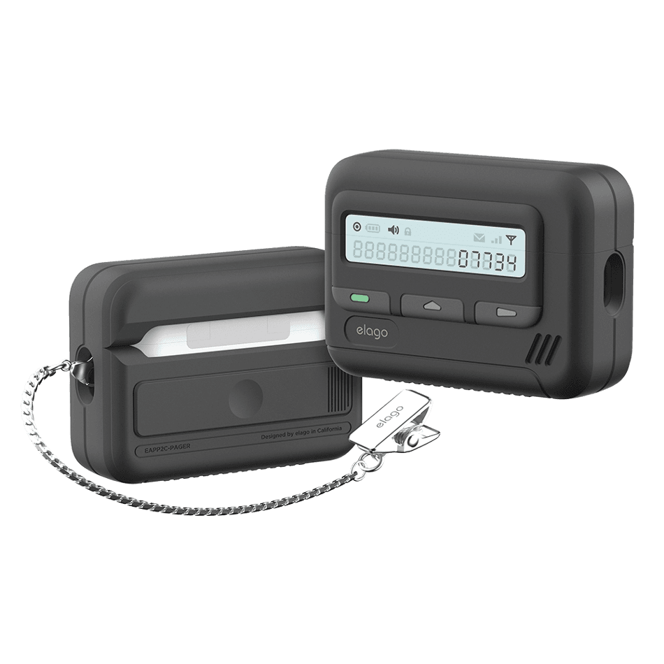 엘라고 에어팟 프로2 삐삐 스트랩 케이스