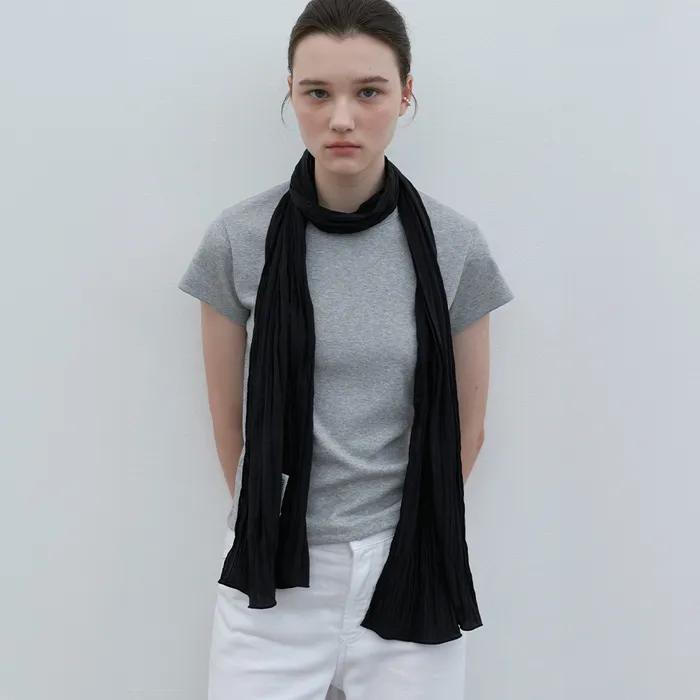 Cotton Blend Round Tee_5 color