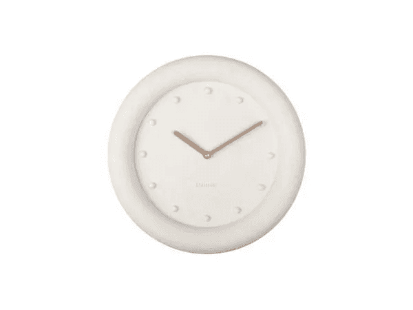 칼슨 벽시계 페트라 30cm 화이트
