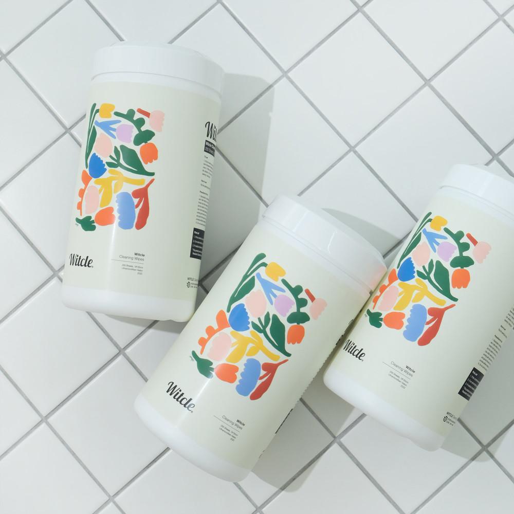 윗클(Witcle) 세정 살균 알콜 청소 티슈 다목적 클리너 청소 용품