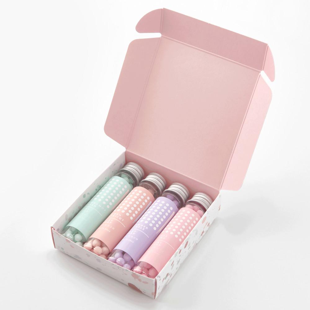 일회용 휴대용 비누 - 말랑 클레이 솝 4종 세트 종이비누 대체