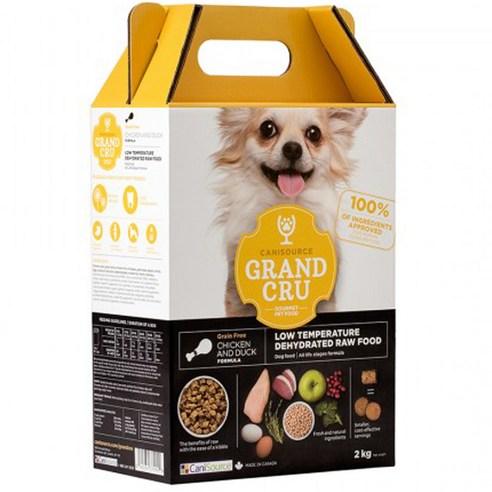 캐니소스 닭고기와 오리 그랑크뤼 사료, 닭, 2kg, 1개 - 건조/생식사료 | 쿠팡