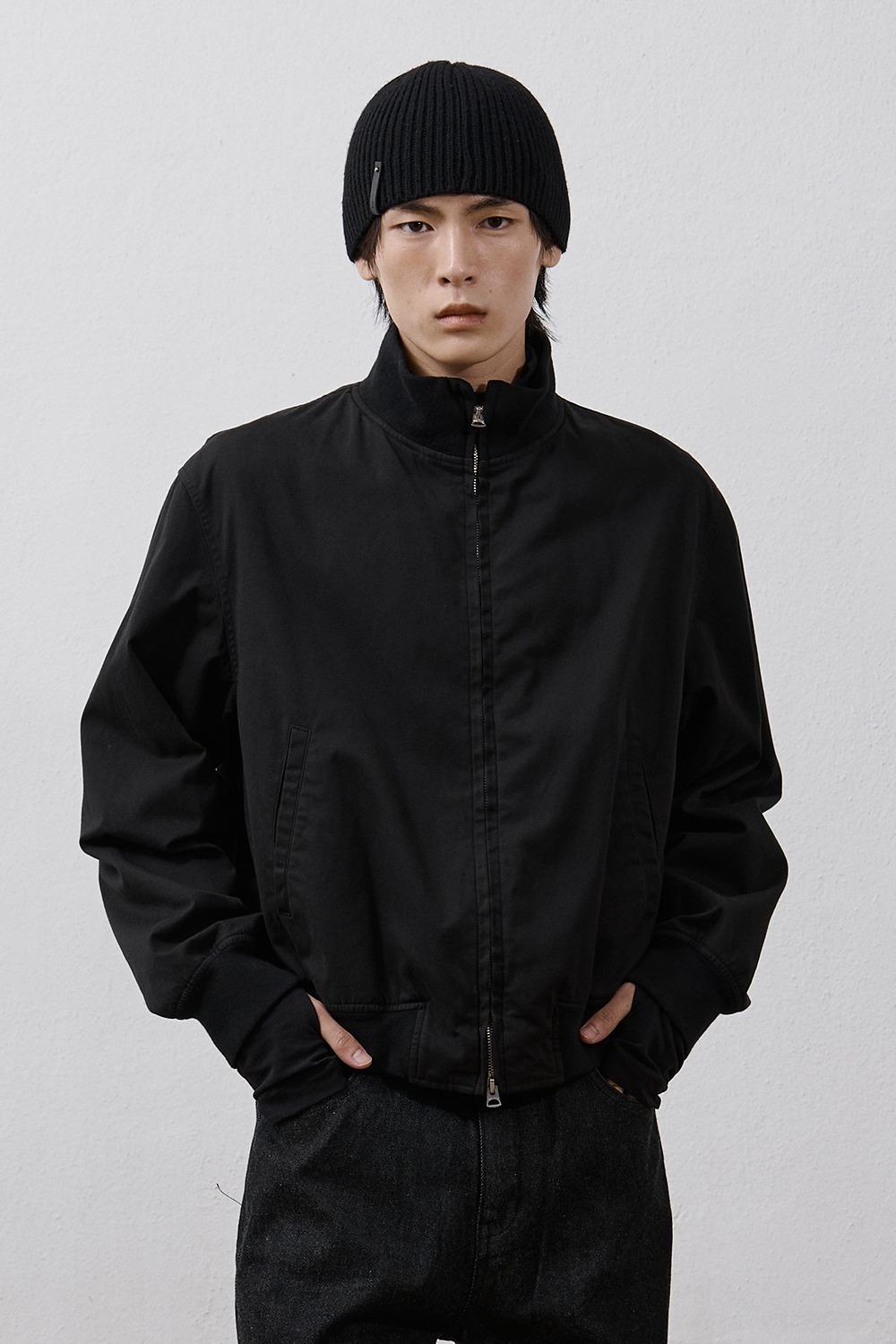 Washed Cotton Track Jacket
