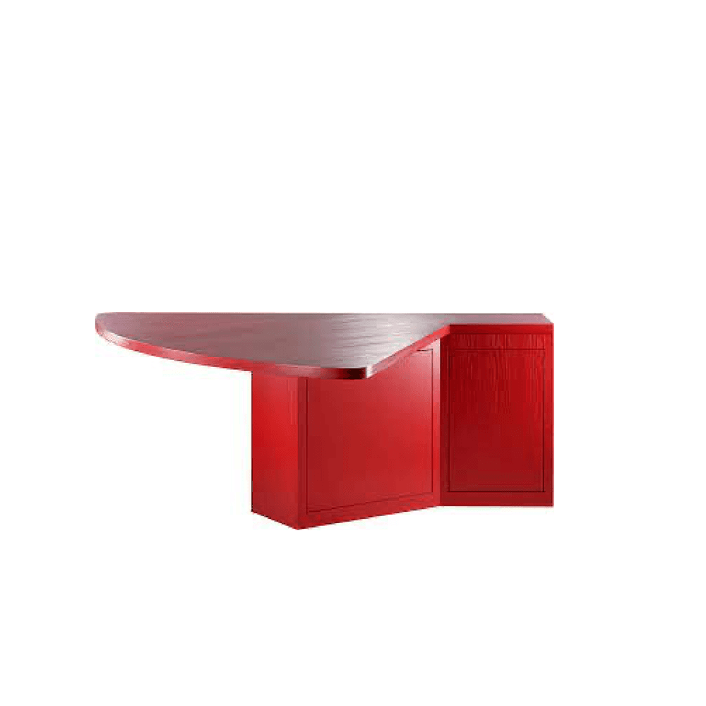 M1-2 Dining, Conference Desk - Red