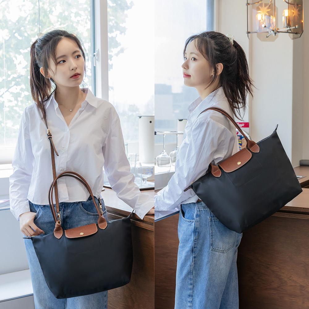 [신세계백화점 제품 고객명 고객등록] 롱샴 르 플리아쥬 오리지널 스몰 미디움 라지 숄더백