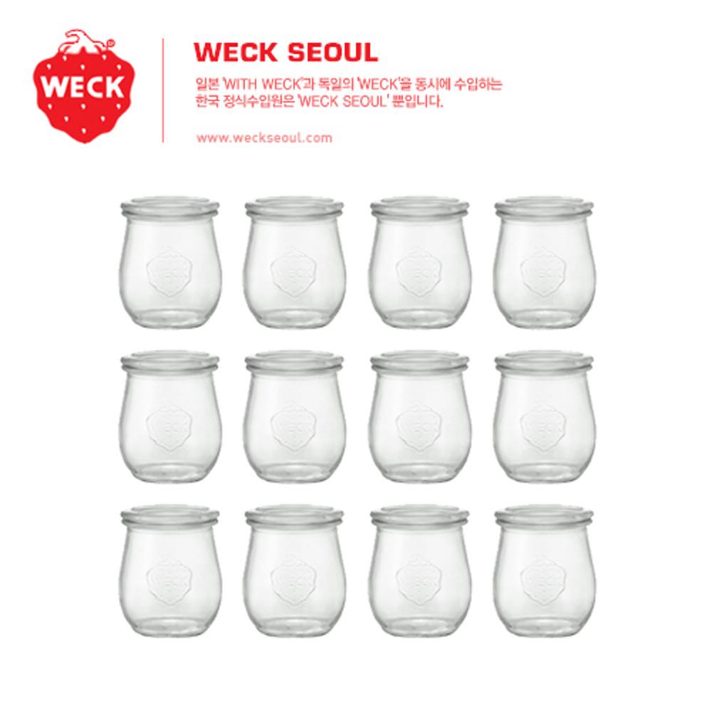 WECK 웩서울 튤립 220ml WE762 1박스 12개