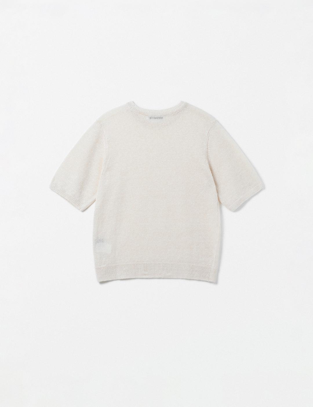 Linen Round Knit (Ivory)