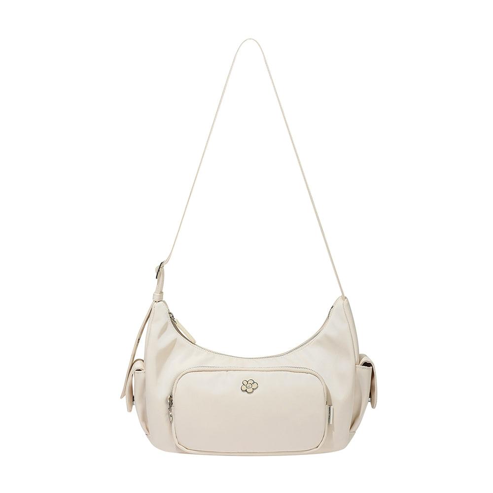 [패밀리세일]릴리 카고 숄더백 아이보리