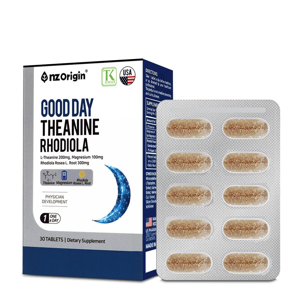 수면 세로토닌 굿데이 L 테아닌 로디올라 30정 홍경천 영양제 긴장완화제 만성피로에좋은