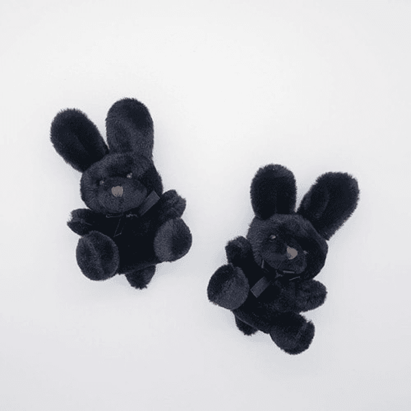 블랙토끼 밍크토끼 토끼인형키링 인형참