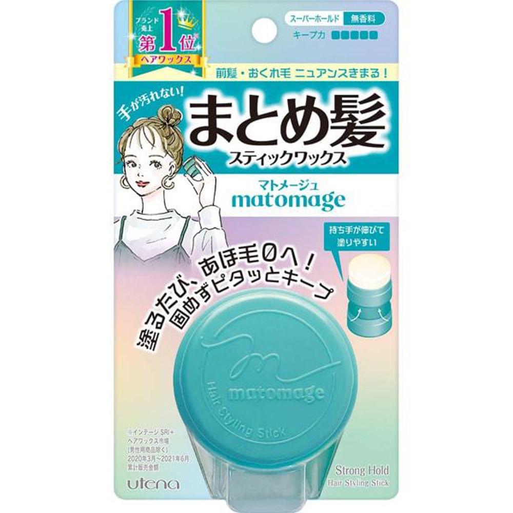 utena 우테나 matomage 마토마쥬  묶음머리 스틱 [슈퍼홀드] 스타일링 헤어 스틱