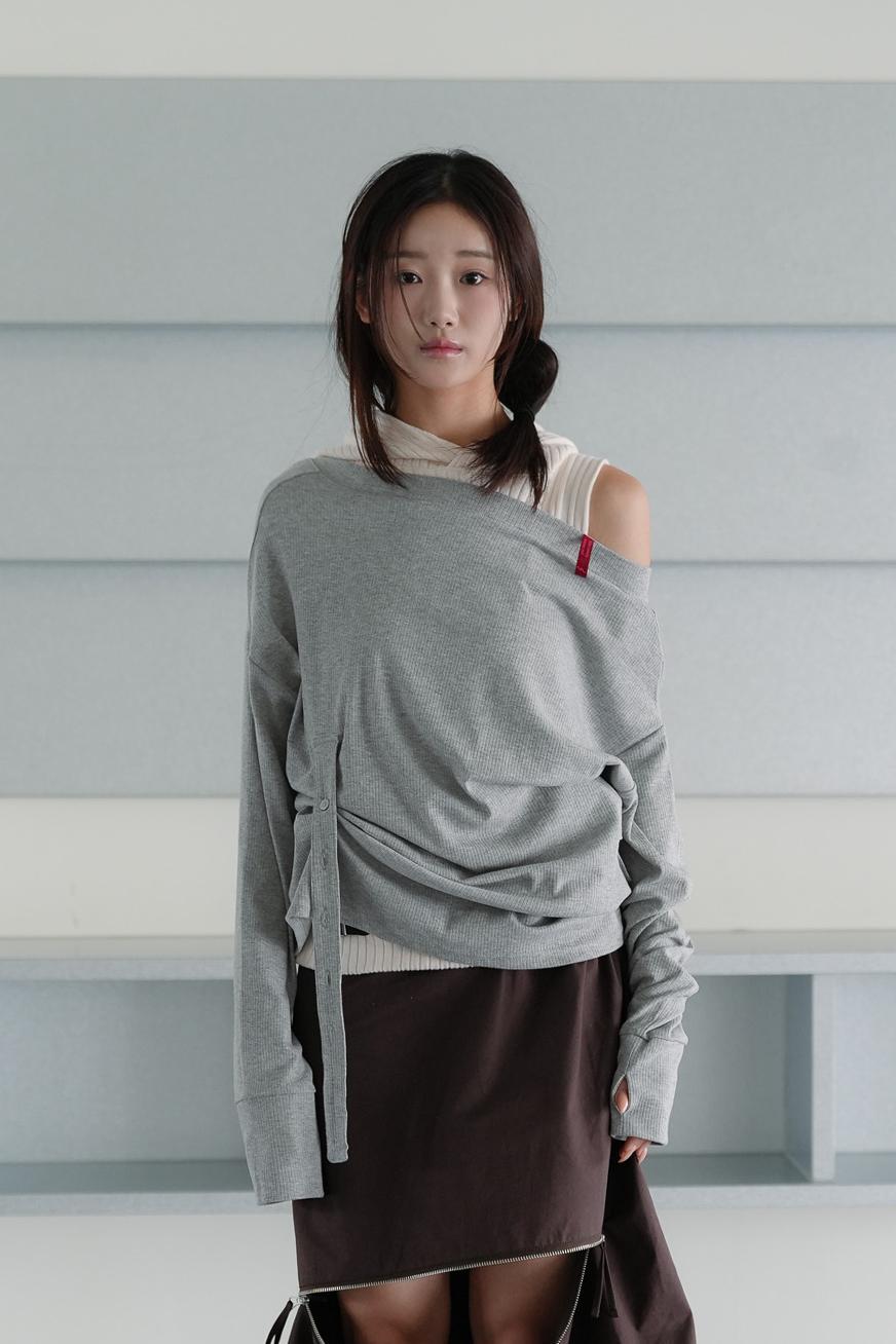 [3차 리오더] Warm up top, grey