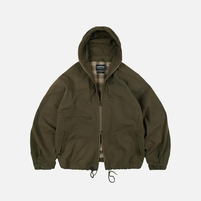 Sailing hooded parka _ olive