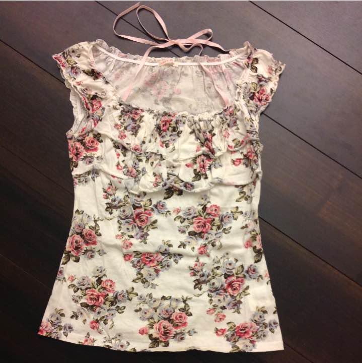 《LEST  ROSE》꽃무늬컷소우