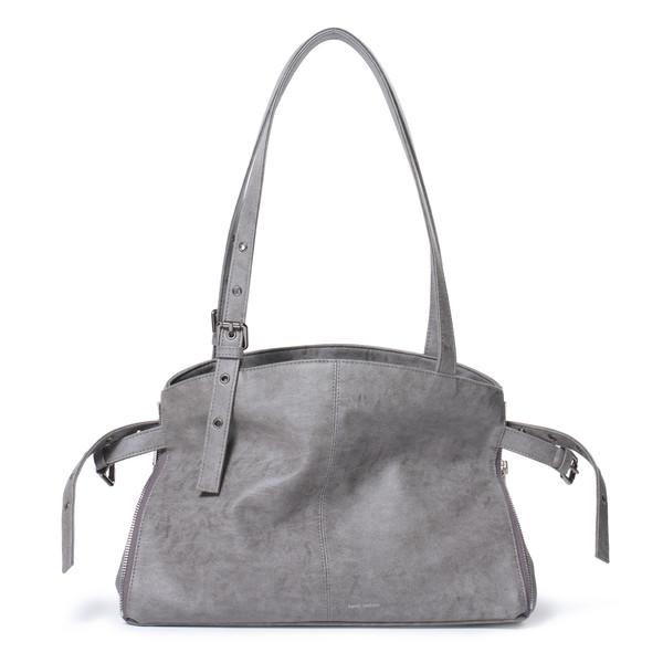 지퍼쇼퍼백 zipper shopper bag M brushed gray