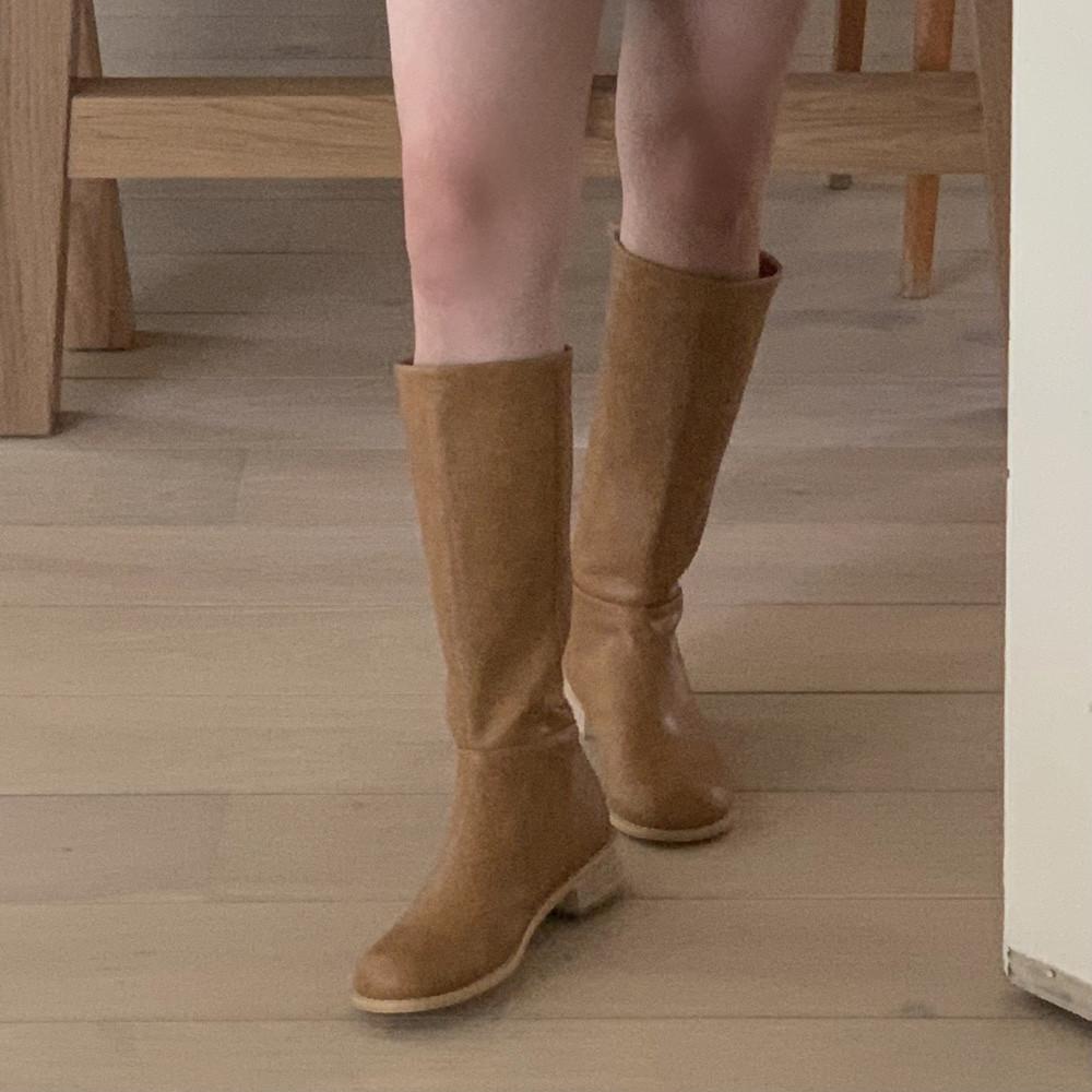Vintage round boots (HALF)