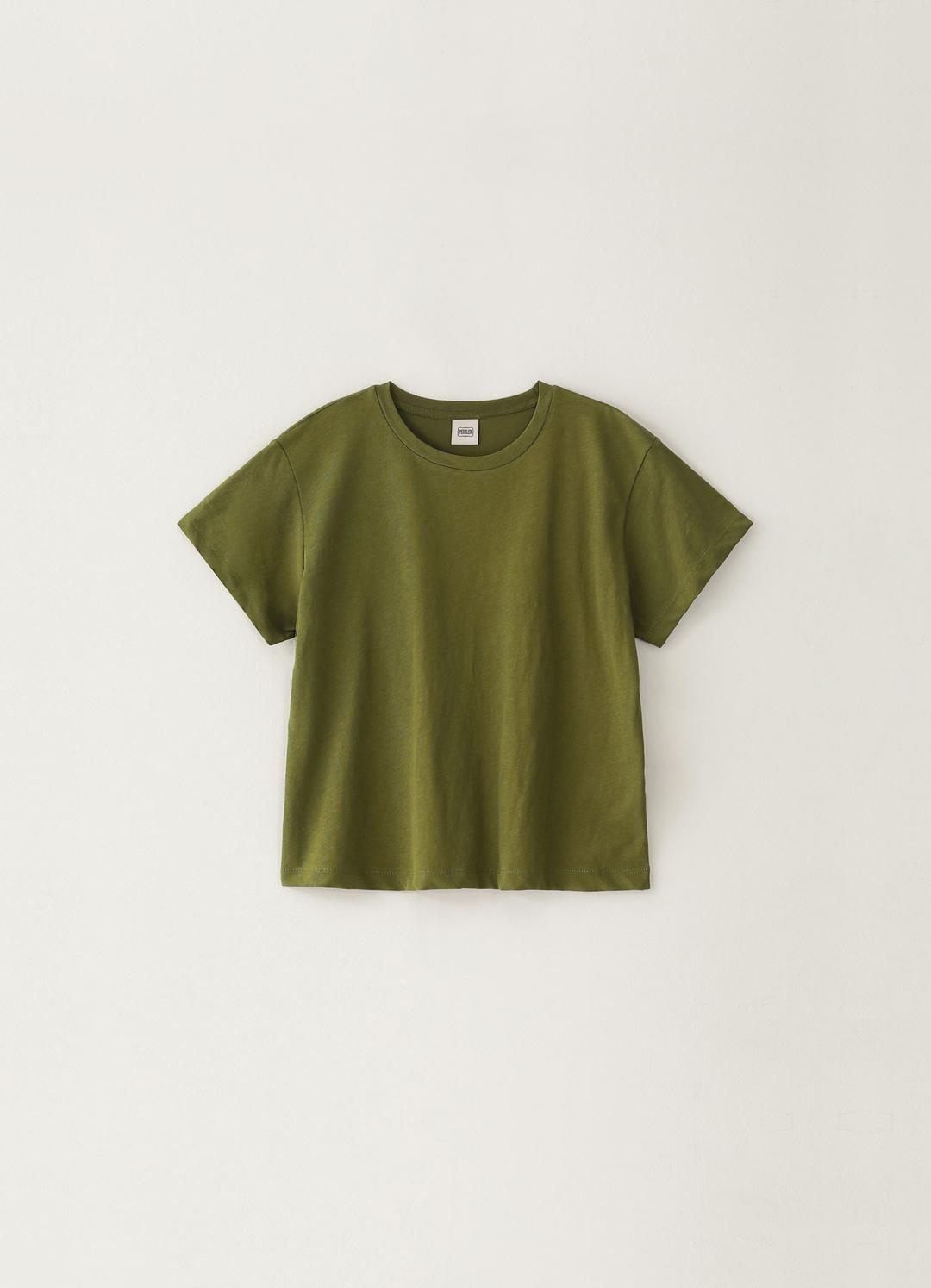 3RD / 40's Round T-Shirt - Olive  (4월 25일 순차배송)