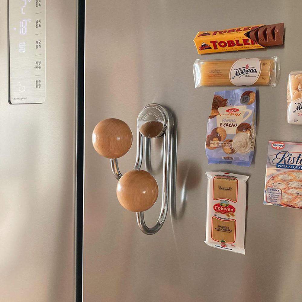 빈티지 코트랙 미니행거 냉장고 자석 후크