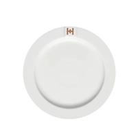 하얀민화 접시 L