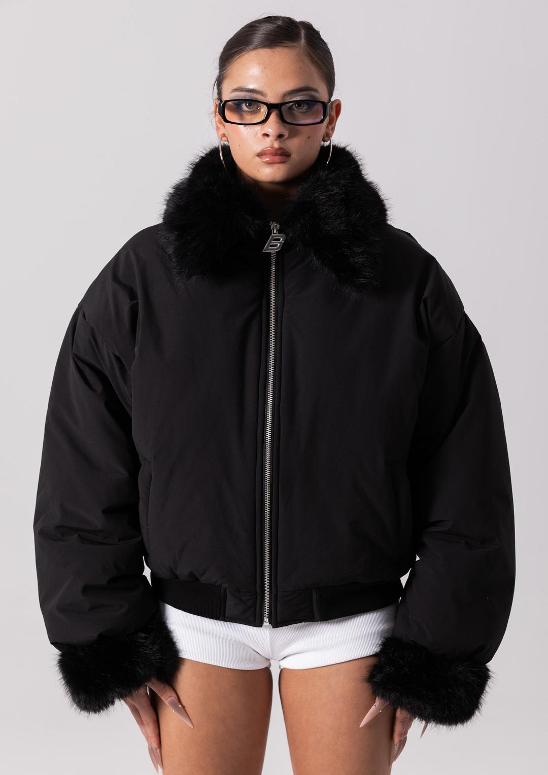 MARNI BOMBER - BLACK - 2XS-XS
