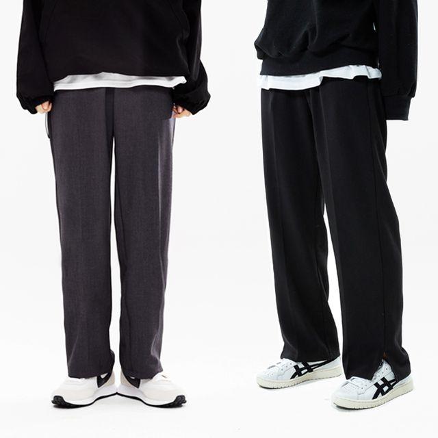 [단독할인]유니섹스 와이드 밴딩 슬랙스 모음