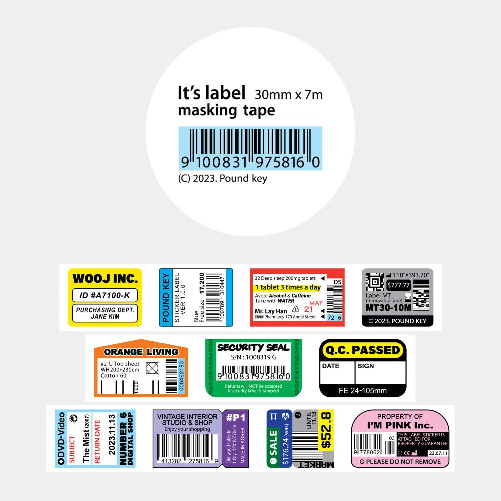 [파운드키] It's label MT (30mm)