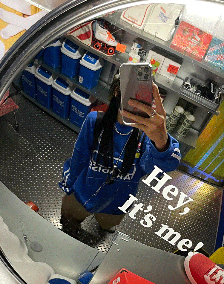 스포티 오버 맨투맨